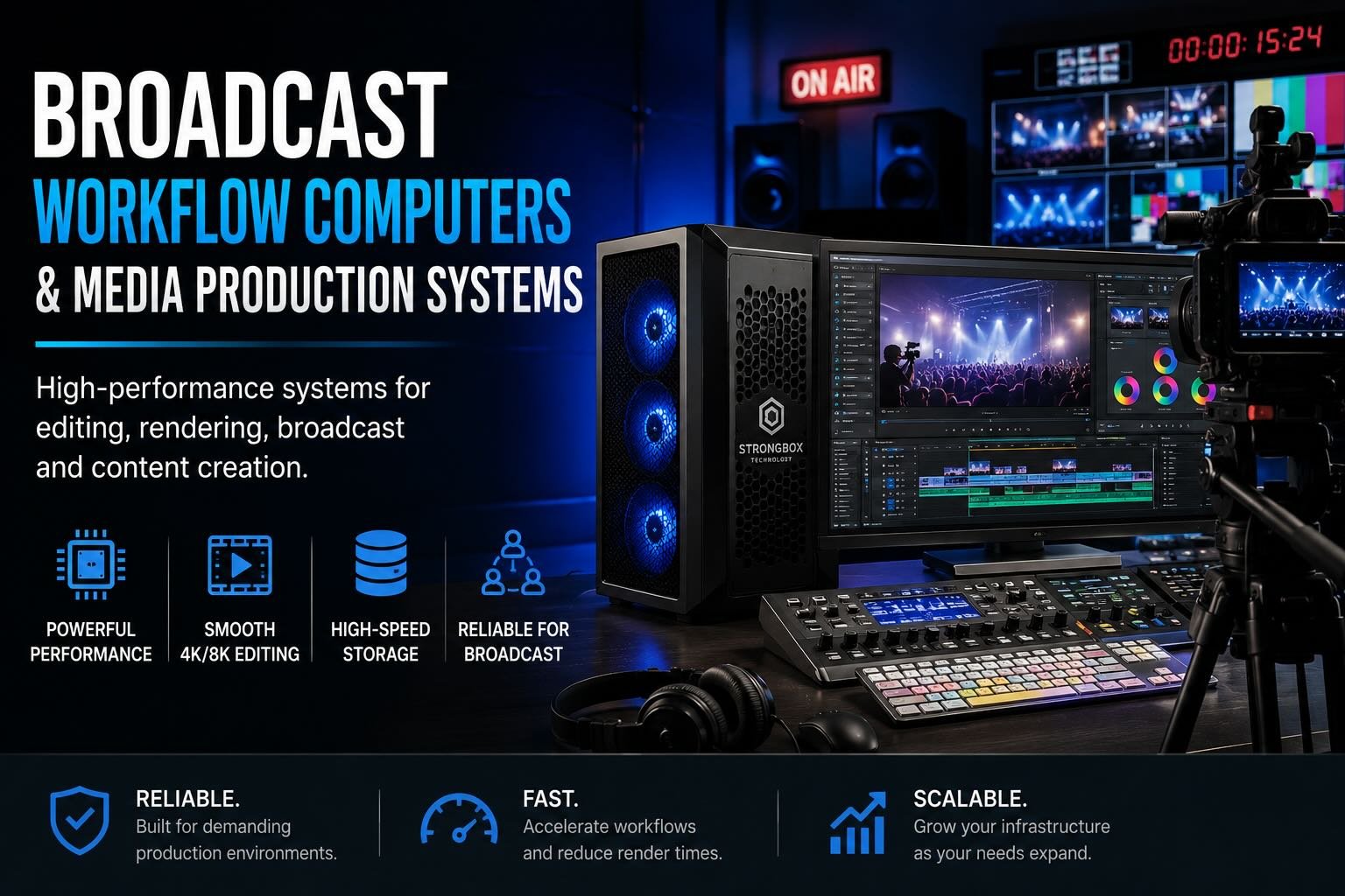 Broadcast Workflow Computers & Media Production Systems